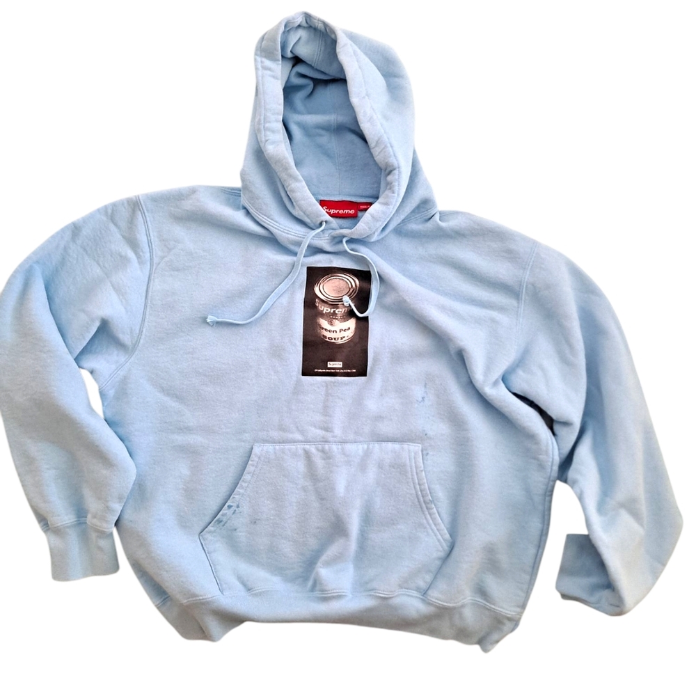 Supreme Soup Can Hooded Sweatshirt (Size Large)